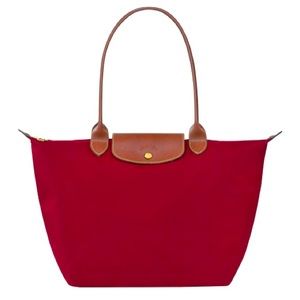 Longchamp Le Pliage Large Red Tote